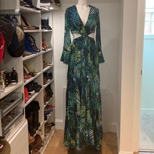 Beautiful Tropical print dress!